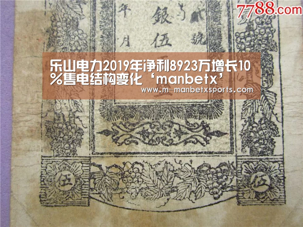 乐山电力2019年净利8923万增长10%售电结构变化‘manbetx’(图1) manbetx sports
